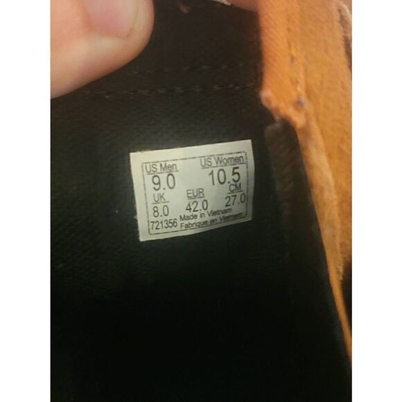 Vans Sk8 Hi Men's Brown Suede Scotch Guard High Top Sneakers Size 9 - Picture 6 of 8